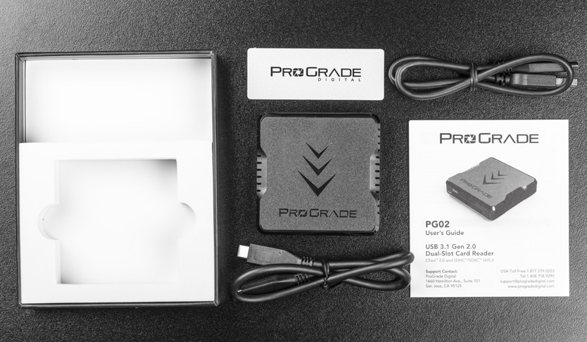 Best SD Card - ProGrade V90 SD Card Review - Card Reader Box