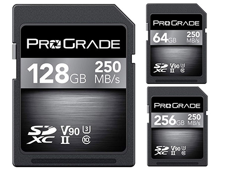 Best SD Card - ProGrade V90 SD Card Review Range