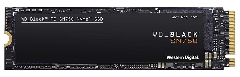 WD Black SN750 PCIe 3.0 NVMe