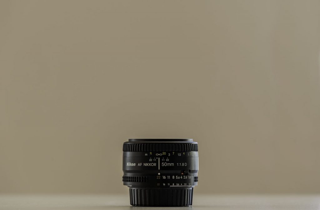 Nikon 50mm f1.8 D lens at 50mm Close Focus